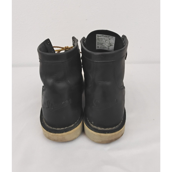 Danner Bull Run Moc Toe Work Boots Men\'s 11.5 Black Steel Toe Lace Up *W4778 main image 12